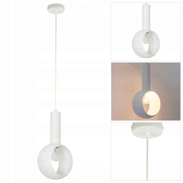 Závěsný systém Vitrum bílý, moderní uspořádání formy v kanceláři Sigma Lighting