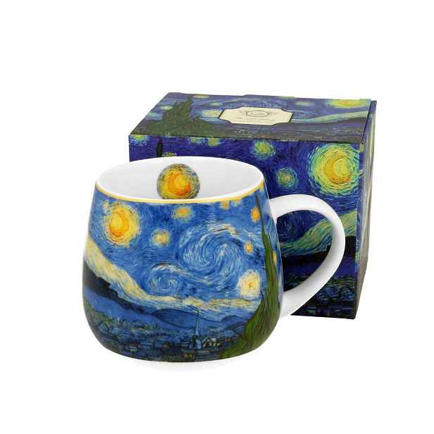 Duo Porcelánový hrnek Van Gogh Starry Night 430 ml vícebarevný