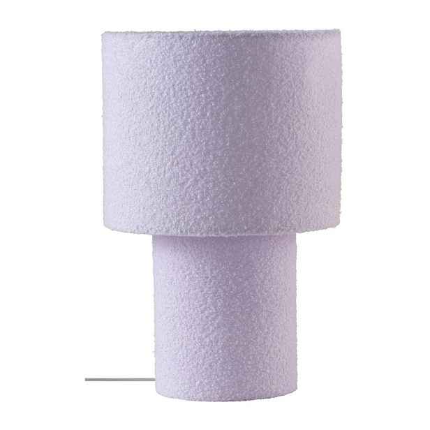 Látková stolní lampa v levandulové barvě (výška 44 cm) Aubra – Jotex