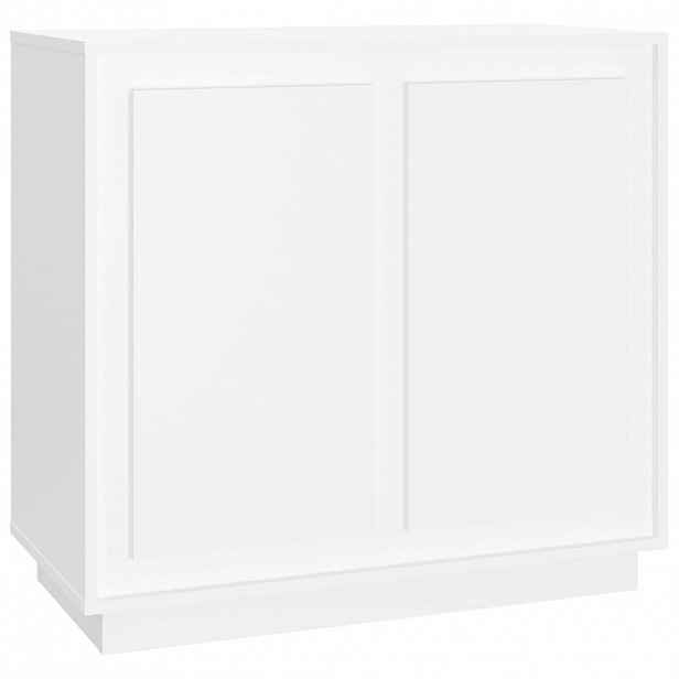 vidaXL Příborník bílý 80 x 34 x 75 cm kompozitní dřevo