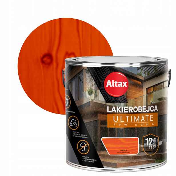 Altax Nátěr Na Dřevo Ultimate Pryskyřičný 2,5 L Mahagon