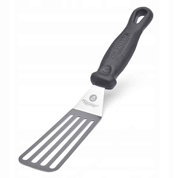 Fkoofficium Špachtle rovná perforovaná 12 cm De Buyer