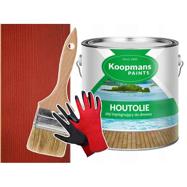 Koopmans Olej na terasu Houtolie Mahagon Khaya 2,5 l