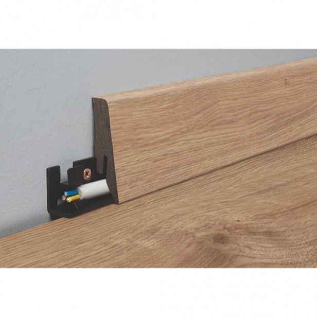 Lišta soklová Naturel hnědá, MDF, délka 260 cm, L58C8480