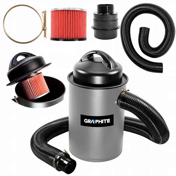 Síťový Odtah Třísek A Pilin, Odtah 1100 V 50 L, Sáček Graphite
