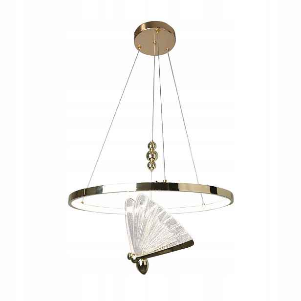 Závěsná Led lampa Marissa Zlatá 33 W Light Prestige