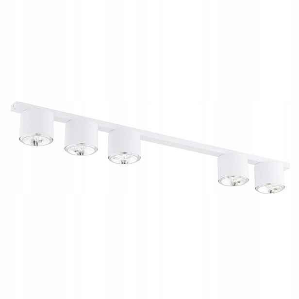 Stropní svítidlo bílá minimalistická do předsíně 116 cm 5 bodů Emibig