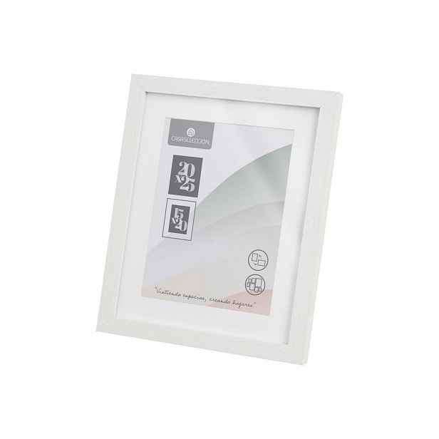 Bílý stojací/na zeď rámeček 22,5x28 cm Sencillo – Casa Selección