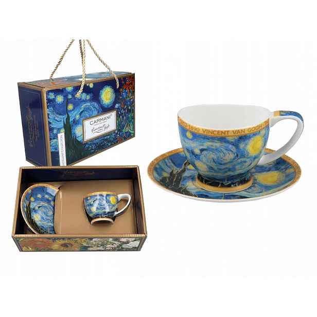 Carmani Šálek espresso Vanessa V. van Gogh, Hvězdná noc