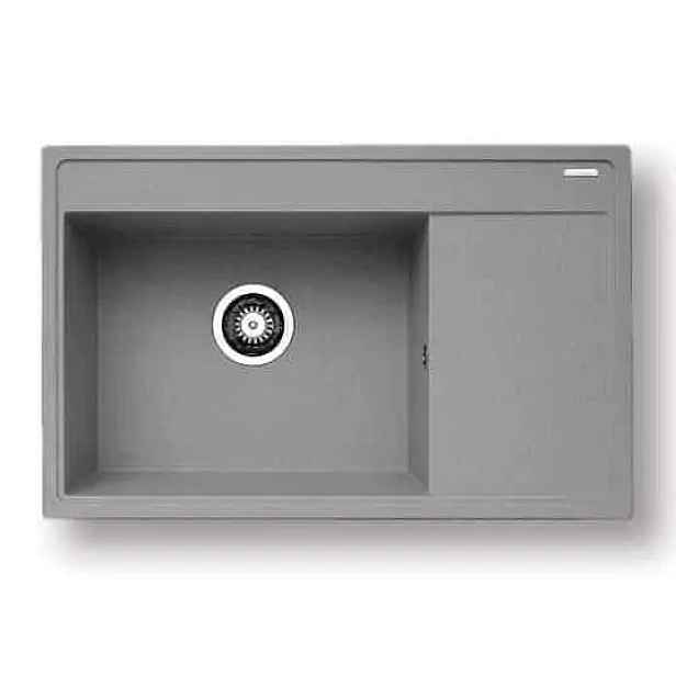 Casarredo Pyragranitový dřez CAMEA 1B 1D LH (79x50) grey