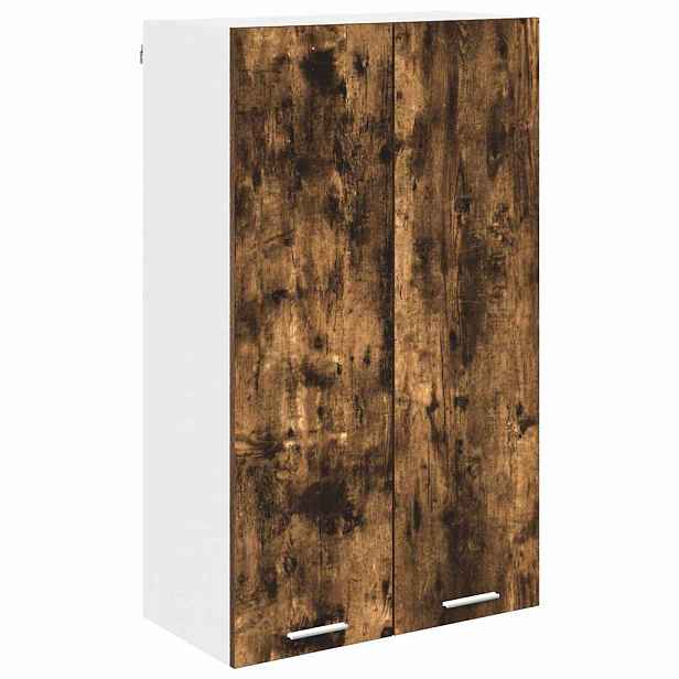 vidaXL Závěsná skříňka Kouřový dub 60 x 31 x 100 cm Kompozitní dřevo