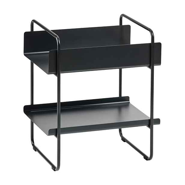 Černý kovový konzolový stolek 36x48 cm A-Console – Zone