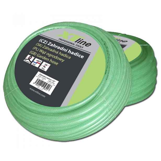XTline Hadice zahradní zelená PVC 1/2" 50 m