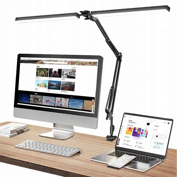 Kreslicí Stolní Lampa Školní Stůl Led lampa s klipem