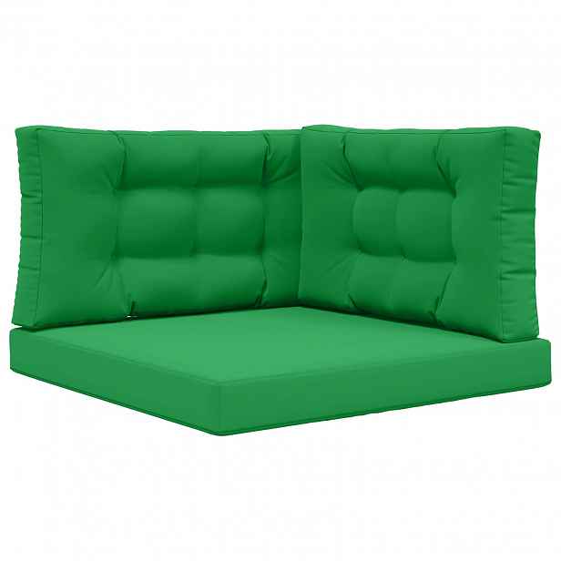 vidaXL Venkovní polštář na pohovku Polyester Zelená 80 x 80 cm