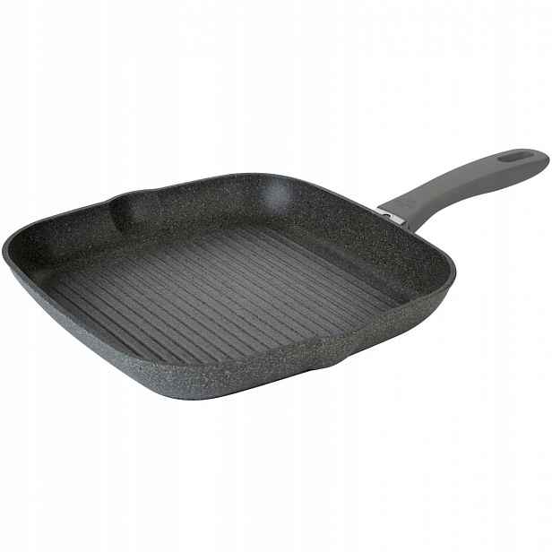 Grilovací Pánev Ballarini Murano 28 cm čtvercová, granitová, na indukci