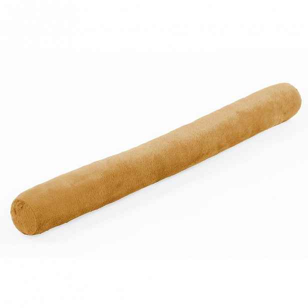 Hnědá ucpávka pod dveře Tiseco Home Studio, délka 90 cm