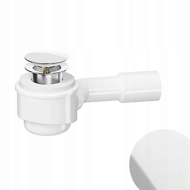Cersanit Sifon vanová Klik-Klak Chrom pro volně stojící vanu, odtokový set