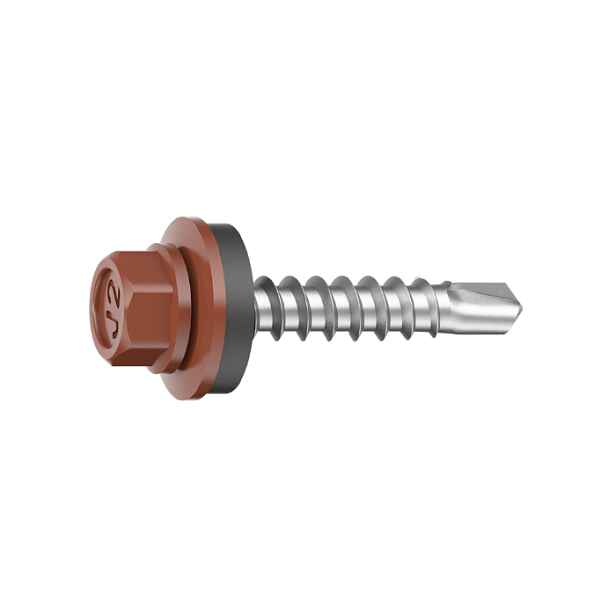 Šroub farmářský Ejot JT2-2 RAL 8004 4,8×20 mm (100 ks/bal.)