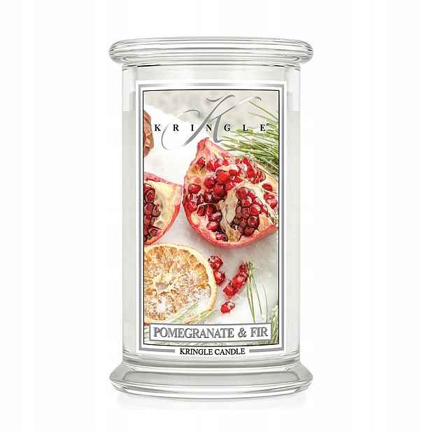 Velká svíčka Pomegranate & Fir Kringle Candle