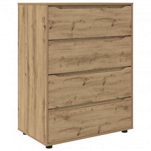 vidaXL Úložné skříně 80 x 48 x 105 cm Kompozitní dřevo Artisanový dub