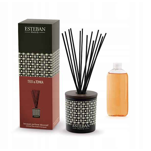 Difuzér s vůní Esteban Paris dřevitý, kořenící, 100 ml