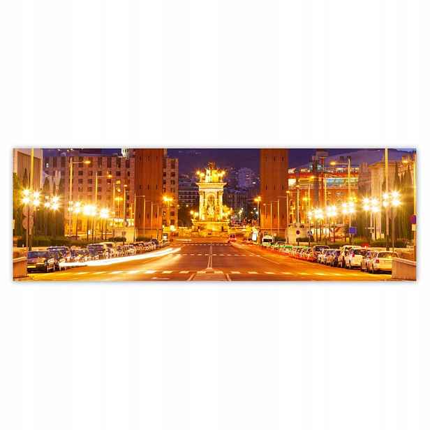 Plakáty 200x66 Barcelona Panorama