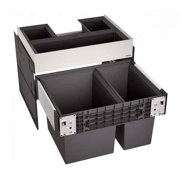 Blanco Select - Vestavný odpadkový koš, dělený, objem 49 l 526208