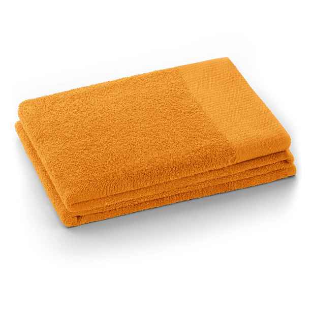 Oranžový froté bavlněný ručník 30x50 cm Amari – Restilo