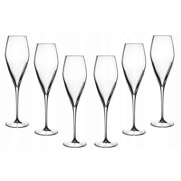 Sada 6 sklenic na sekt Luigi Bormioli Atelier 270 ml
