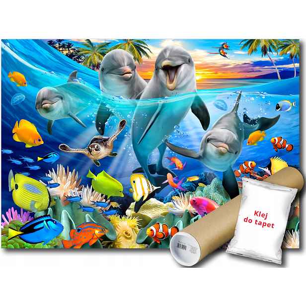 Vinylová fototapeta Zvířata Ryby Rybičky 104x70,5