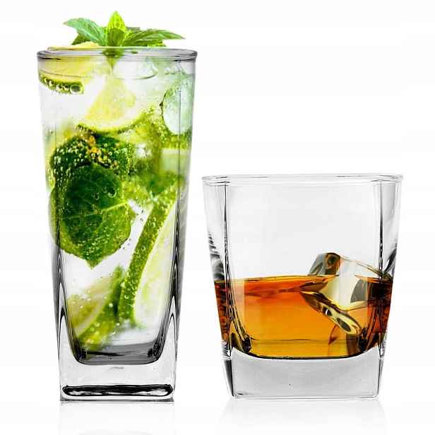 Ambition Paradise nízké 300 ml vysoké 330 ml sklenice na nápoje 12 ks