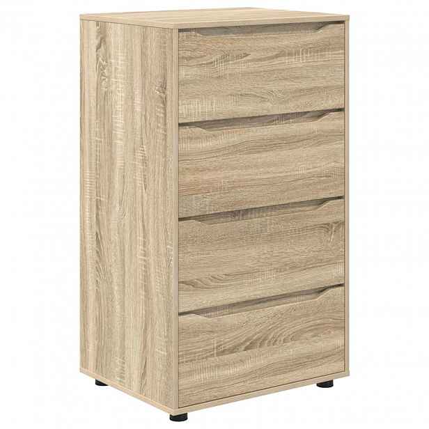 vidaXL Úložné skříně 60 x 48 x 105 cm Kompozitní dřevo Sonoma dub
