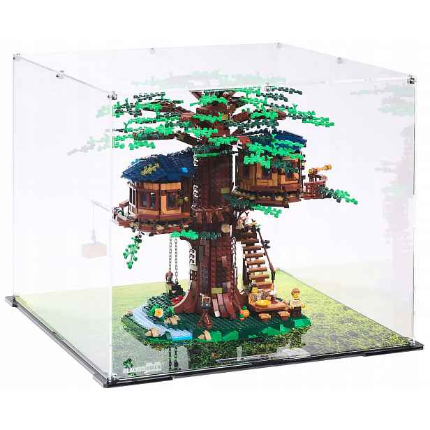 Vitrína Blacked Brick pro Lego 21318 Ideas Domeček na stromě