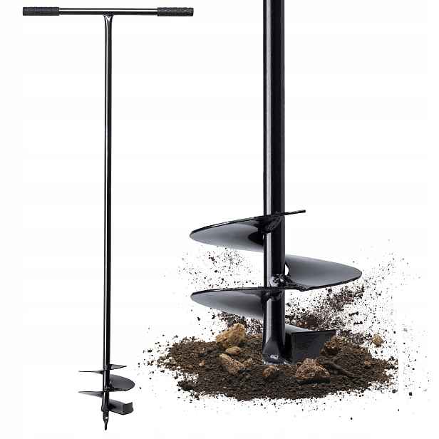 Vrták Do Země Půdy Ruční Sloupek Půdní Vrtačka 170 mm Dolovač