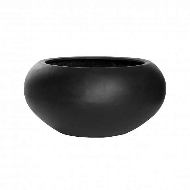 Květináč Cora, barva černá, více velikostí - PotteryPots Velikost: M - v. 36.5 cm, ⌀ 70 cm
