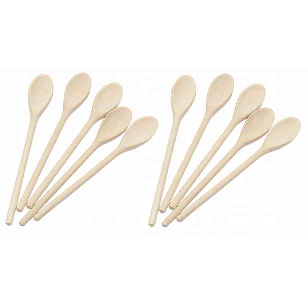 Dřevěná lžíce mini lžička na cukr sůl 16 cm 100 kusů
