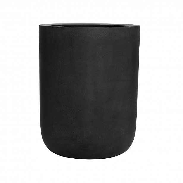 Květináč Dice, barva černá, více velikostí - PotteryPots Velikost: XL - v. 60 cm, ⌀ 45 cm