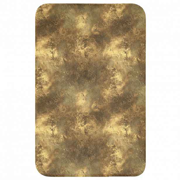 OnlyWow WC PŘEDLOŽKA Antique - metalický vzhled - Gold 50x80 cm