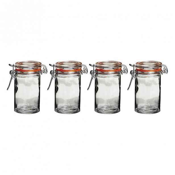 Sada 4 skleněných dóz Premier Housewares
