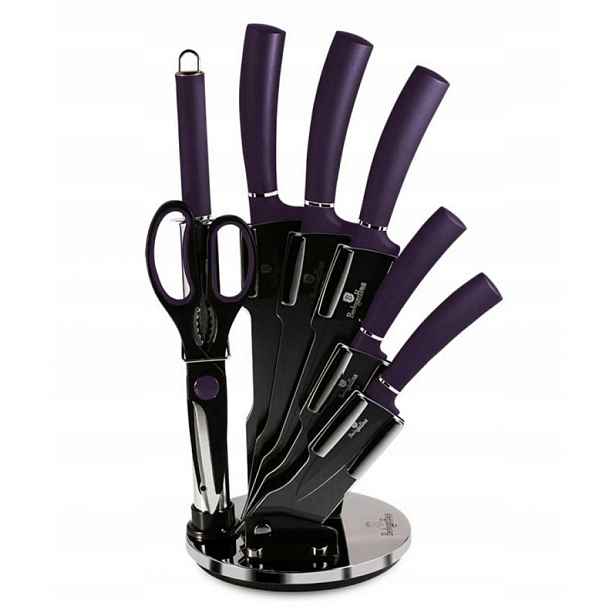 Sada Nožů Berlinger Haus BH-2560 Purple Ve Stojanu