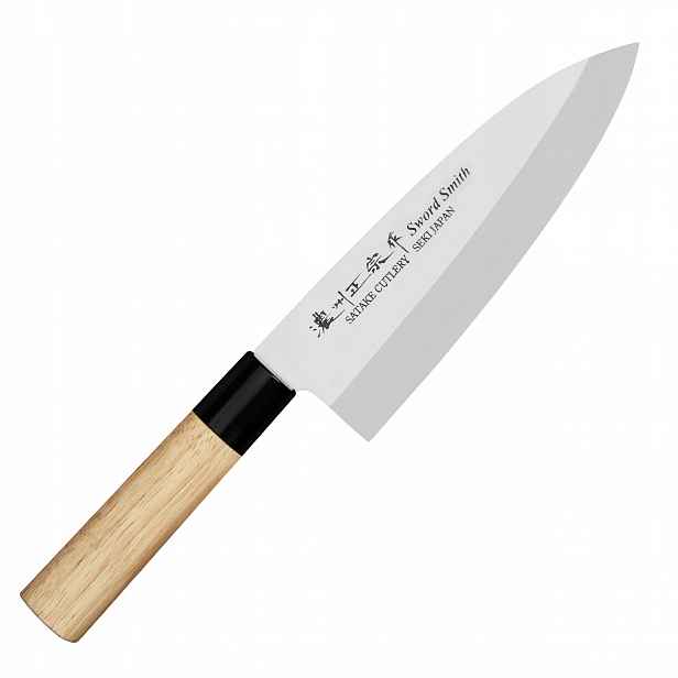 Satake Misaki Nůž japonský Deba 16,5 cm