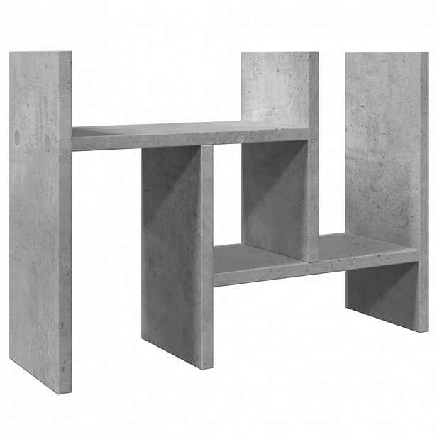 vidaXL Organizér na stůl Betonově šedá 34,5 x 15,5 x 35,5 cm
