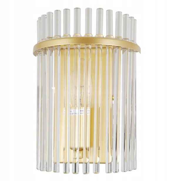 Zlatá nástěnná lampa do ložnice obývacího pokoje na chodbu Merto