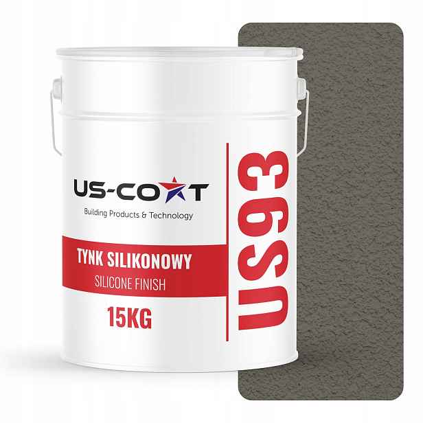 Silikonová Omítka Šedá Tmavě Teplá F296 15 Kg Beránek Granulace 1.0 mm