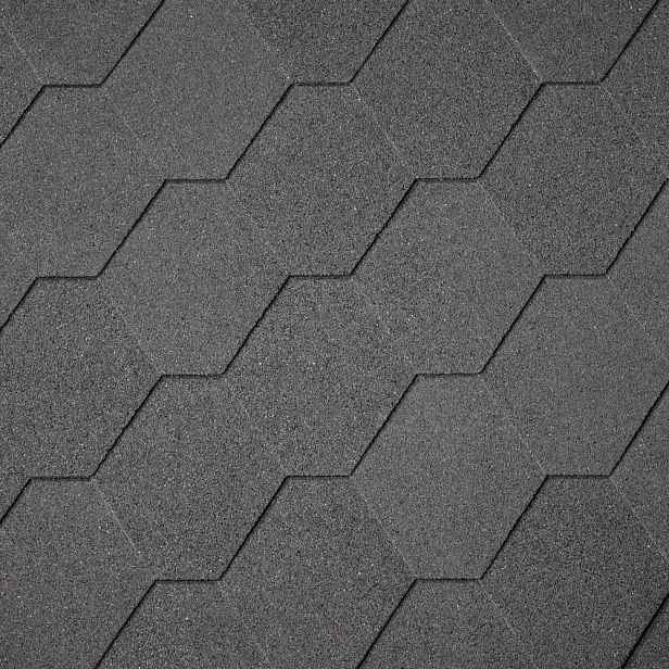 Šindel asfaltový IKO 2.0 ArmourShield Plus 01 Černá 2,0 m2