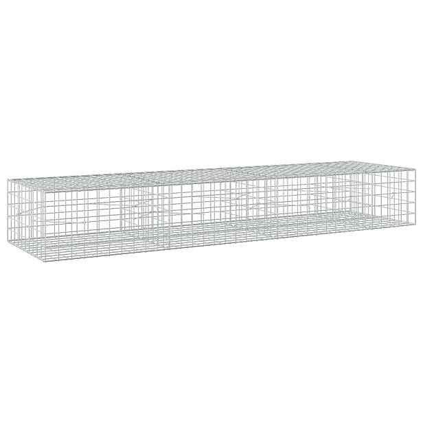 vidaXL Gabion s drátem 5 mm a síťkou 10x10 cm 350x100x50 cm