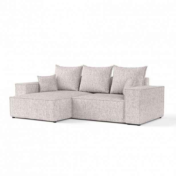 AltaBeds ROHOVÁ SEDAČKA SENSO, textil, Béžová