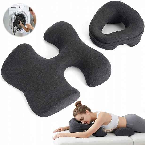 Ergonomická Polštář Pod Obličej Pro Spaní Na Břiše Pro Masáž, Prodyšná