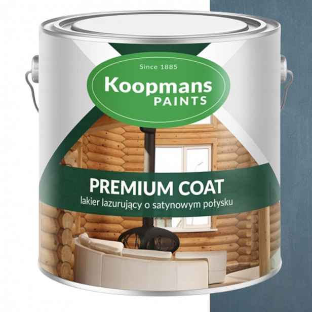Koopmans Premium Coat 2,5 L Akrylový Lak Na Dřevo 197 Šedý Ocelový